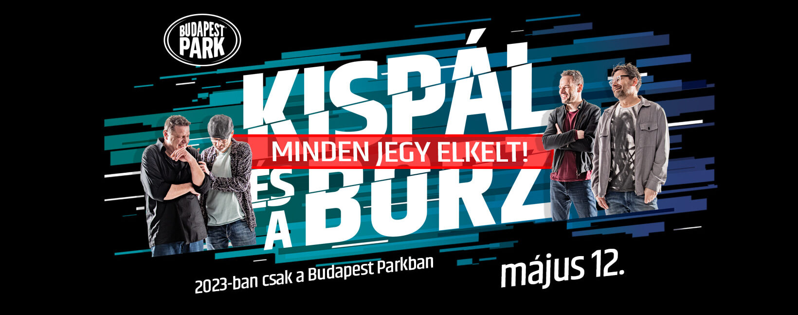 Kispál és a borz koncert 2023, Budapest Park