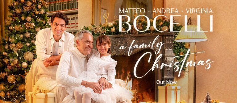 Andrea Bocelli és gyermekei karácsonyi albuma