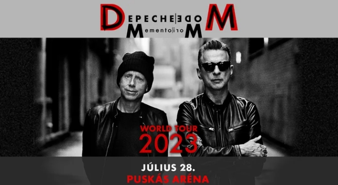 Depeche Mode Aréna koncert 2023