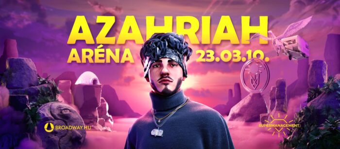 Azahriah Aréna koncert 2023