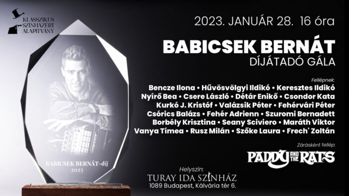 Babicsek Bernát Díjátadó Gála 2023