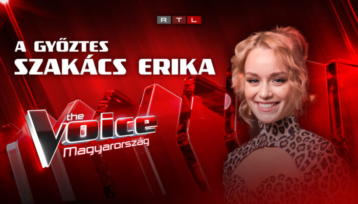 Szakács Erika a The Voice győztese